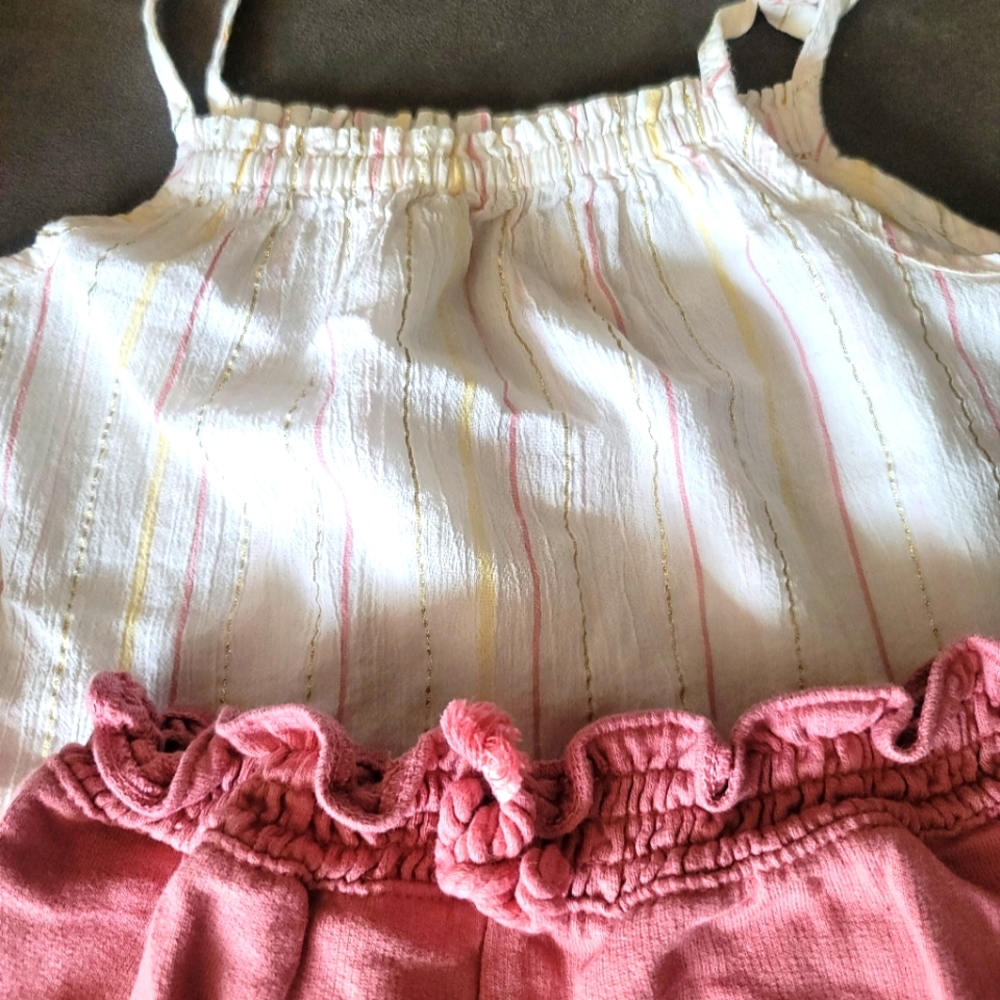 Baby Girl Tank and Shorts